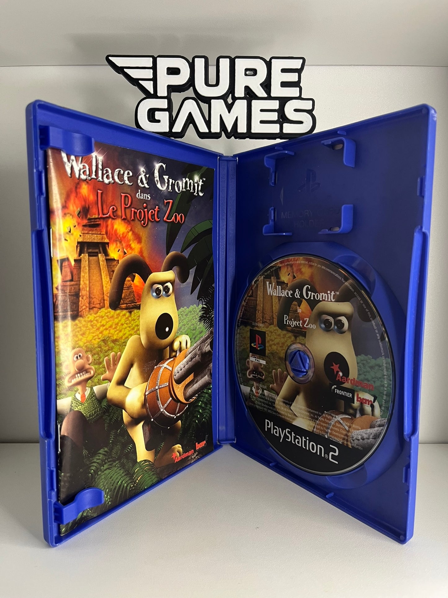 Wallace & Gromit dans Le Projet Zoo (PS2)